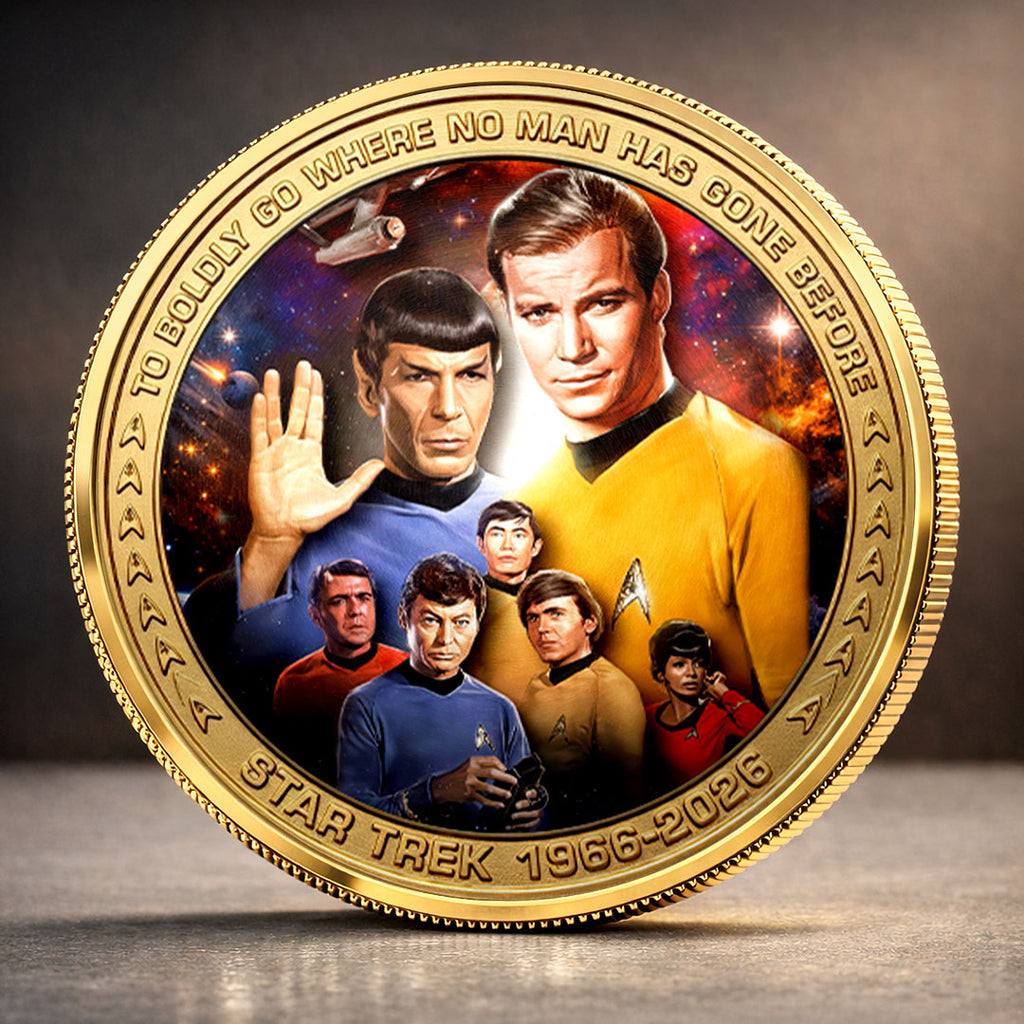Star Trek 60th Anniversary Commemorative Coin – HOATT17851