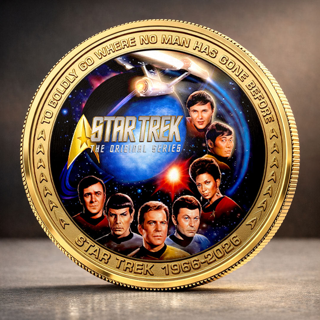 Star Trek 60th Anniversary Commemorative Coin – HOATT17852
