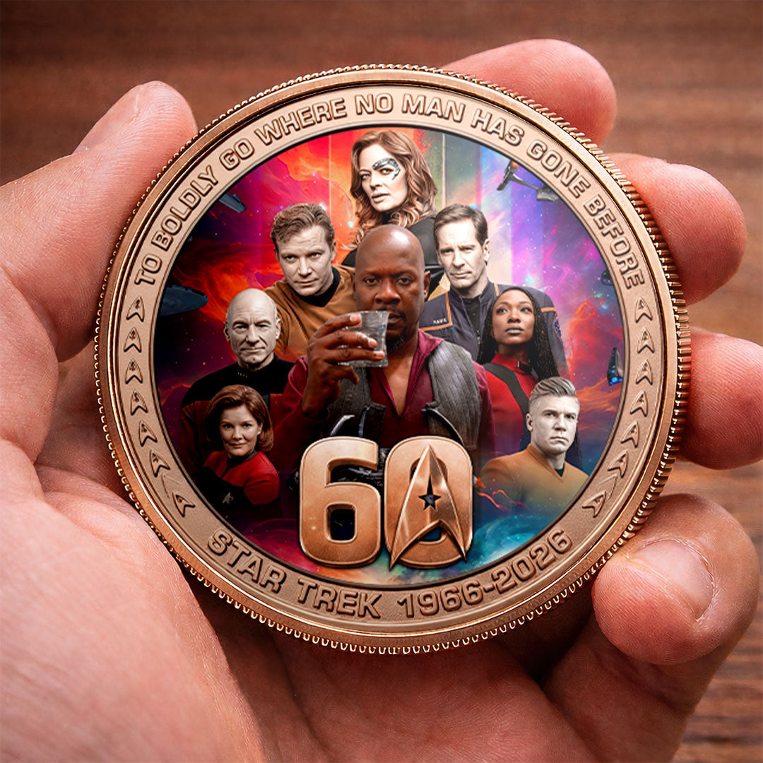 Star Trek 60th Anniversary Commemorative Coin – HOATT17915