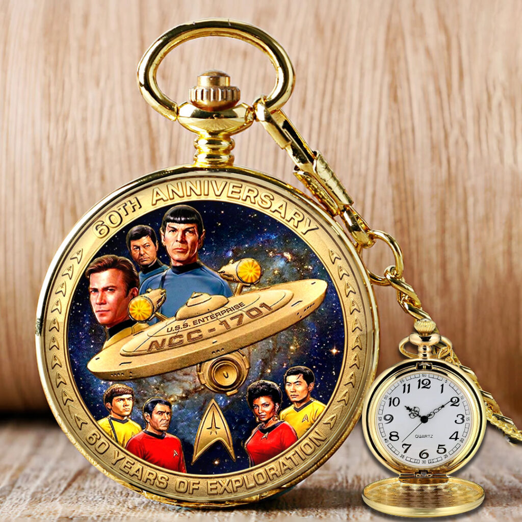 Star Trek 60th Anniversary Pocket Watch - HOATT17004