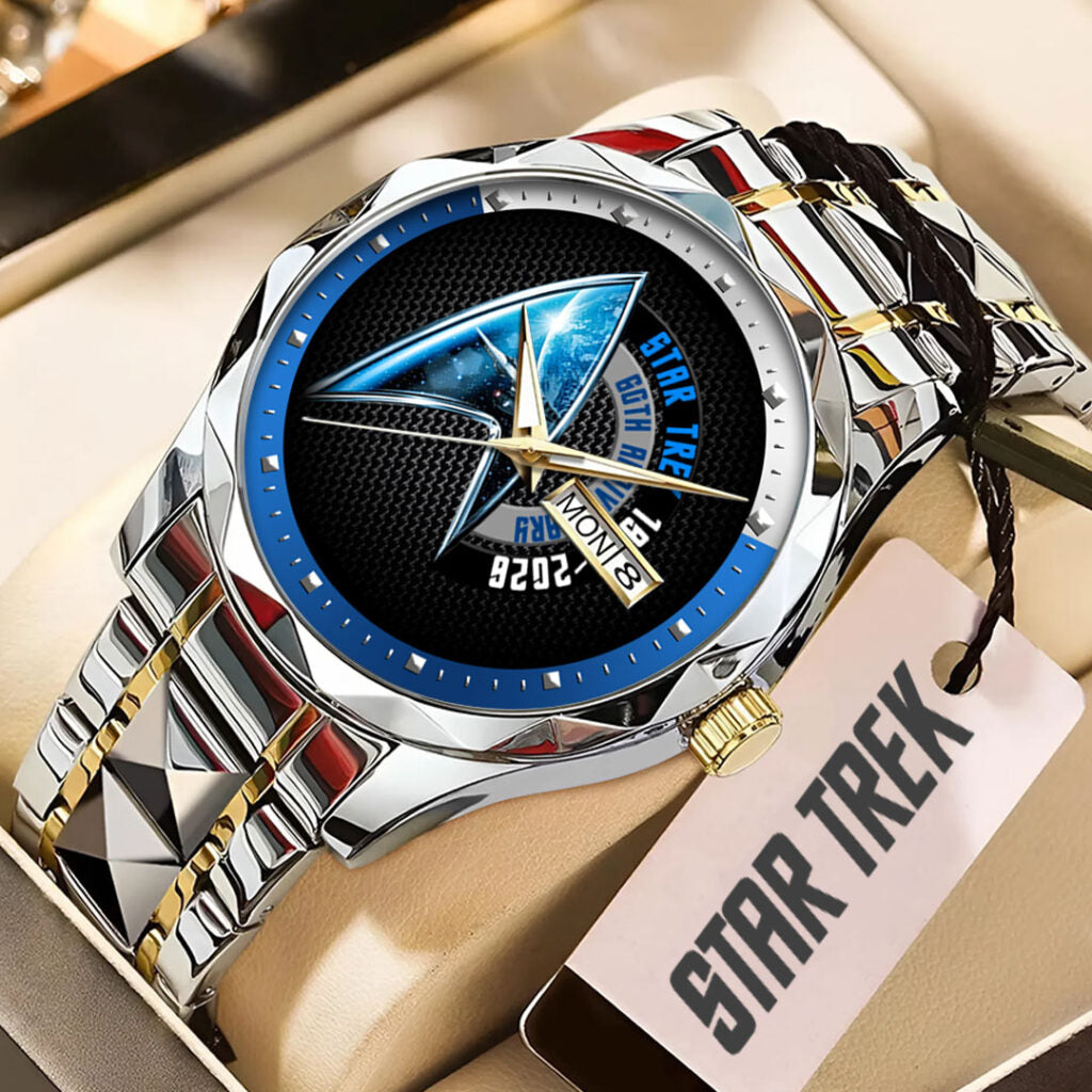 Star Trek: The Original Series 60th Anniversary Alloy Luxury Quartz Watch - HOATT13236