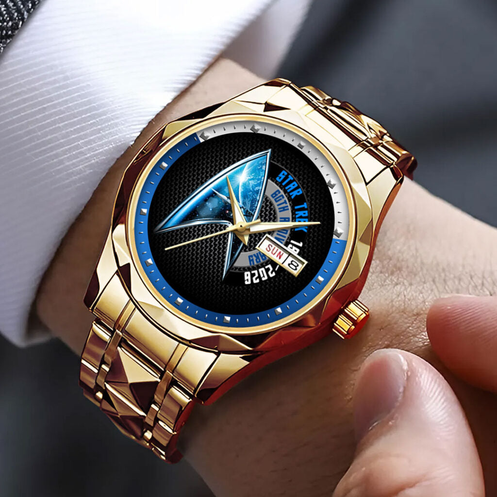 Star Trek: The Original Series 60th Anniversary Alloy Luxury Quartz Watch - HOATT13236