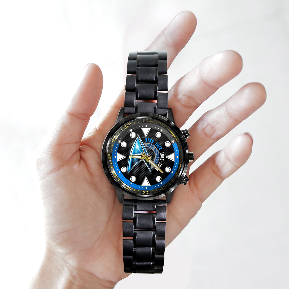 Star Trek Black Stainless Steel Watch - HOATT 11722