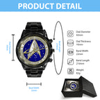 Star Trek Black Stainless Steel Watch - MAITM 11994