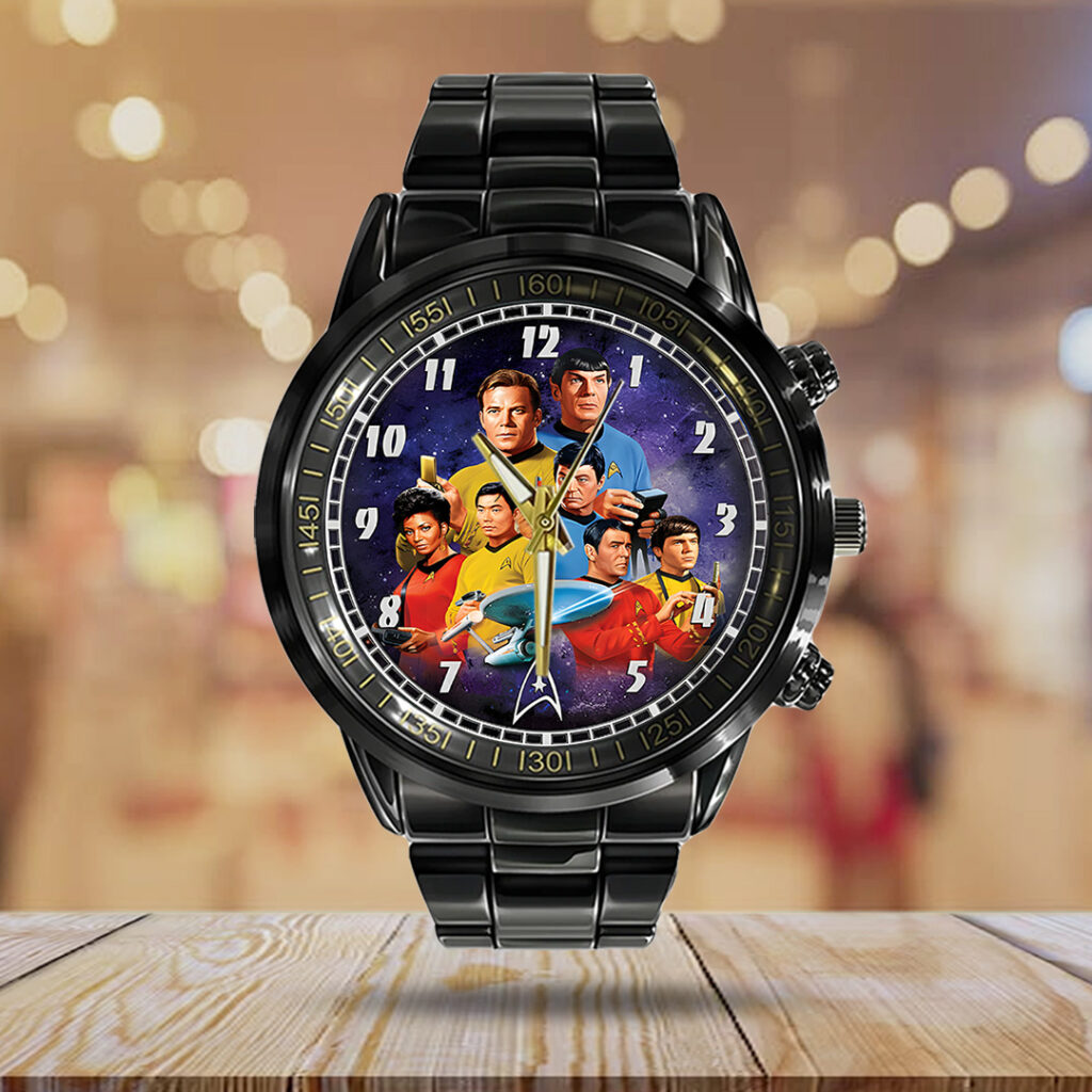 Star Trek Black Stainless Steel Watch - TANTN18004