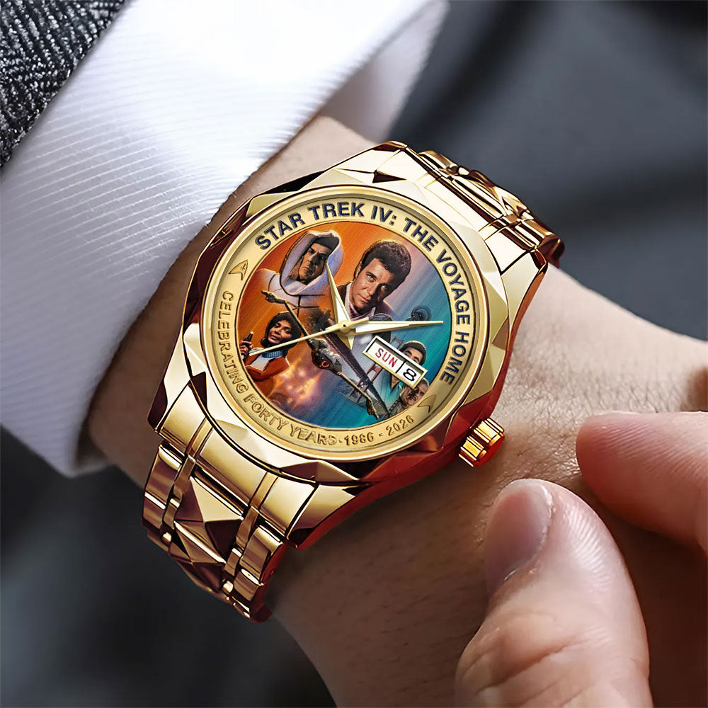 Star Trek IV: The Voyage Home Alloy Luxury Quartz Watch - TMTHU6435