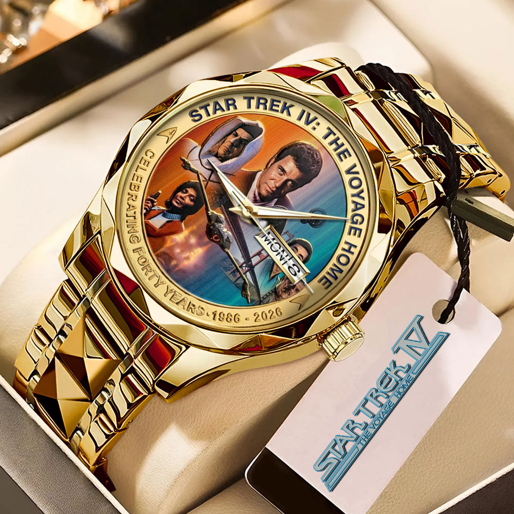Star Trek IV: The Voyage Home Alloy Luxury Quartz Watch - TMTHU6435