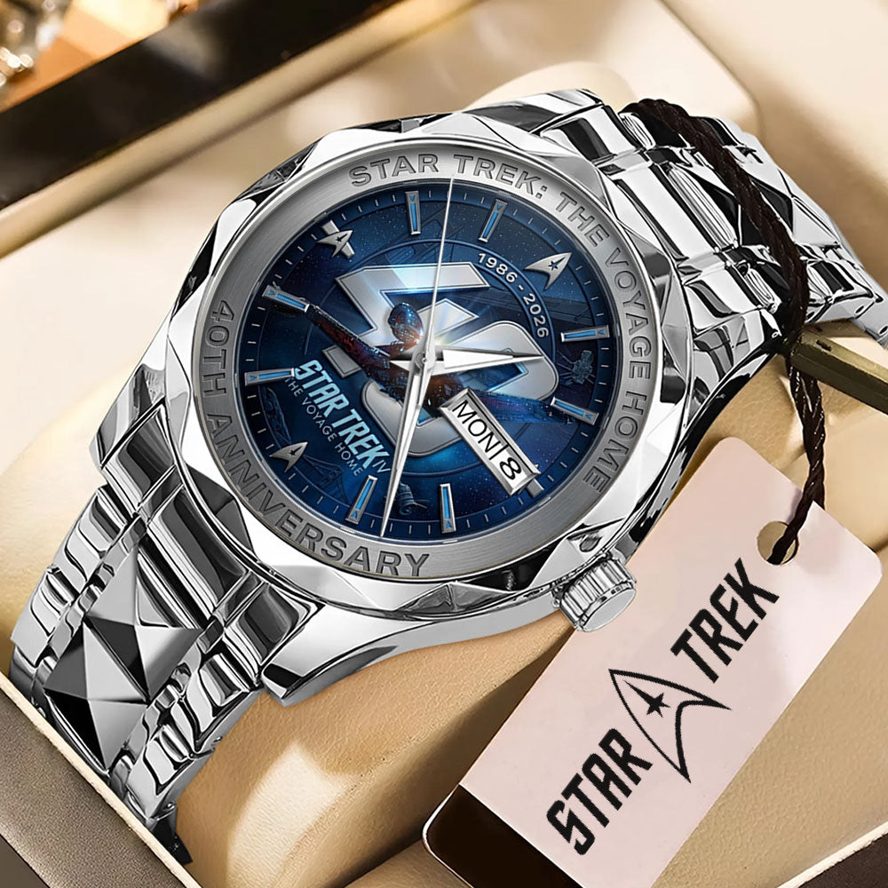 Star Trek: The Voyage Home Alloy Luxury Quartz Watch - TMTHU6641