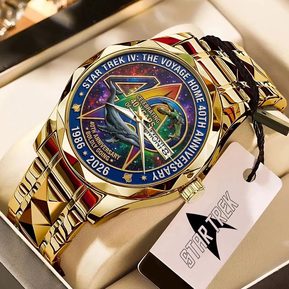 Star Trek IV: The Voyage Home Alloy Luxury Quartz Watch - TMTHU8946
