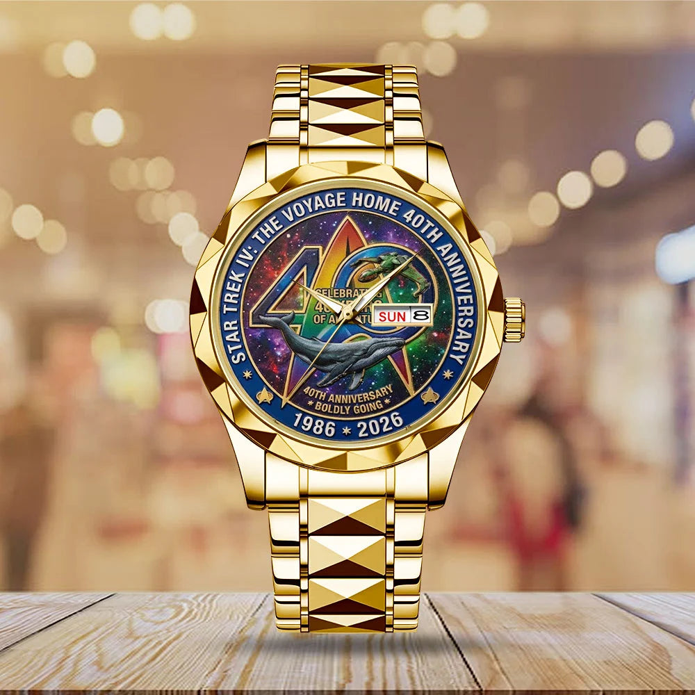 Star Trek IV: The Voyage Home Alloy Luxury Quartz Watch - TMTHU8946