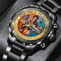 Star Trek IV: The Voyage Home Black Stainless Steel Watch - TMTHU6436