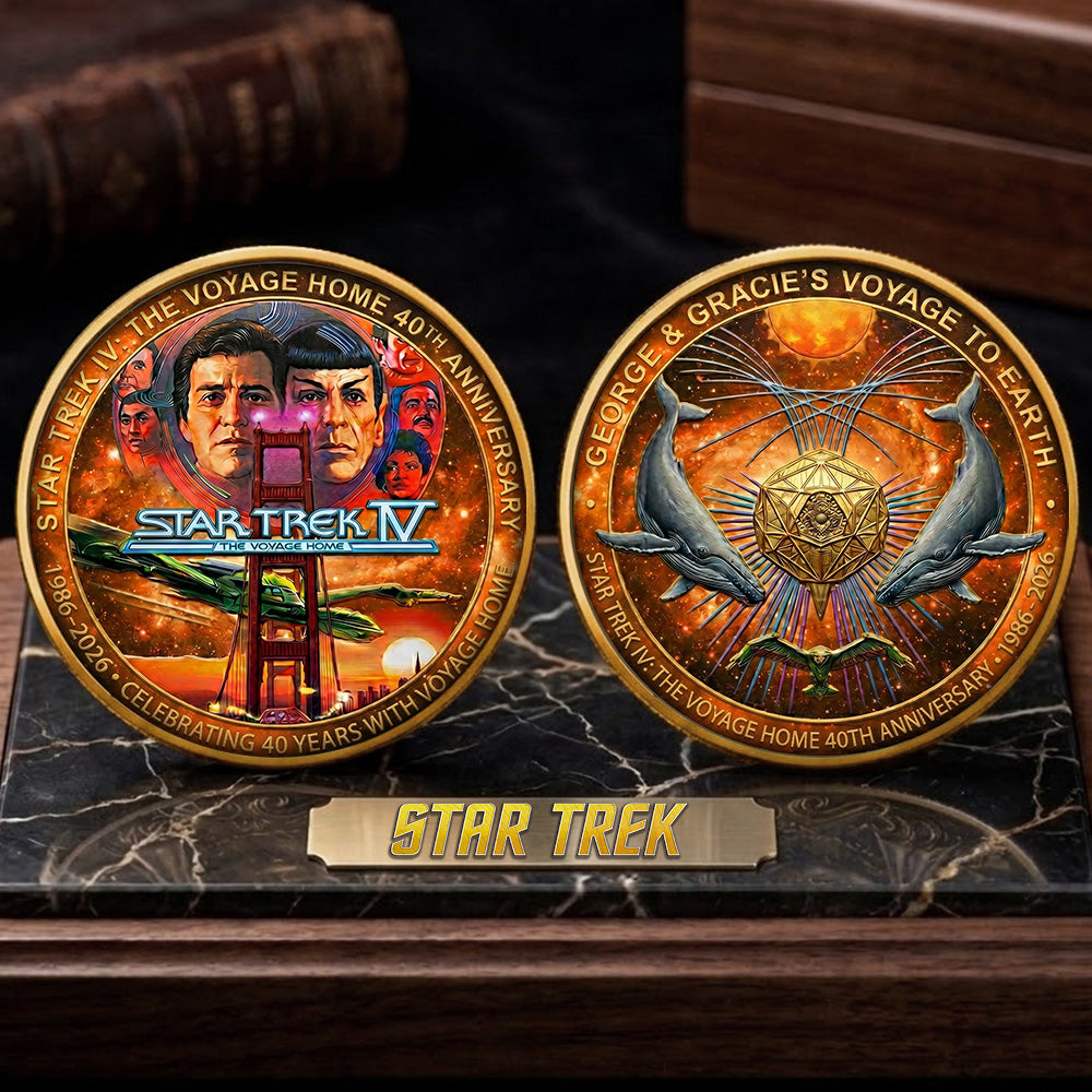 Star Trek IV: The Voyage Home Commemorative Coin – TMTHU6441
