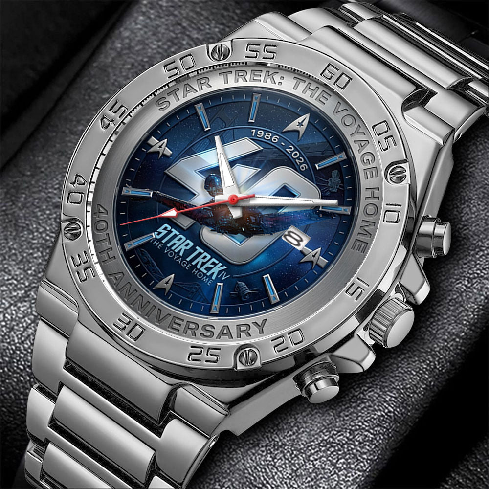 Star Trek IV: The Voyage Home Gentleman Stainless Steel Watch - TMTHU6669