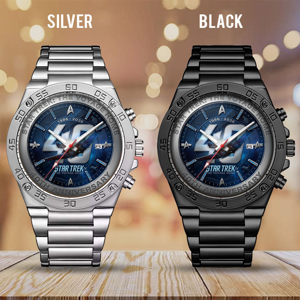 Star Trek IV: The Voyage Home Gentleman Stainless Steel Watch - TMTHU6669
