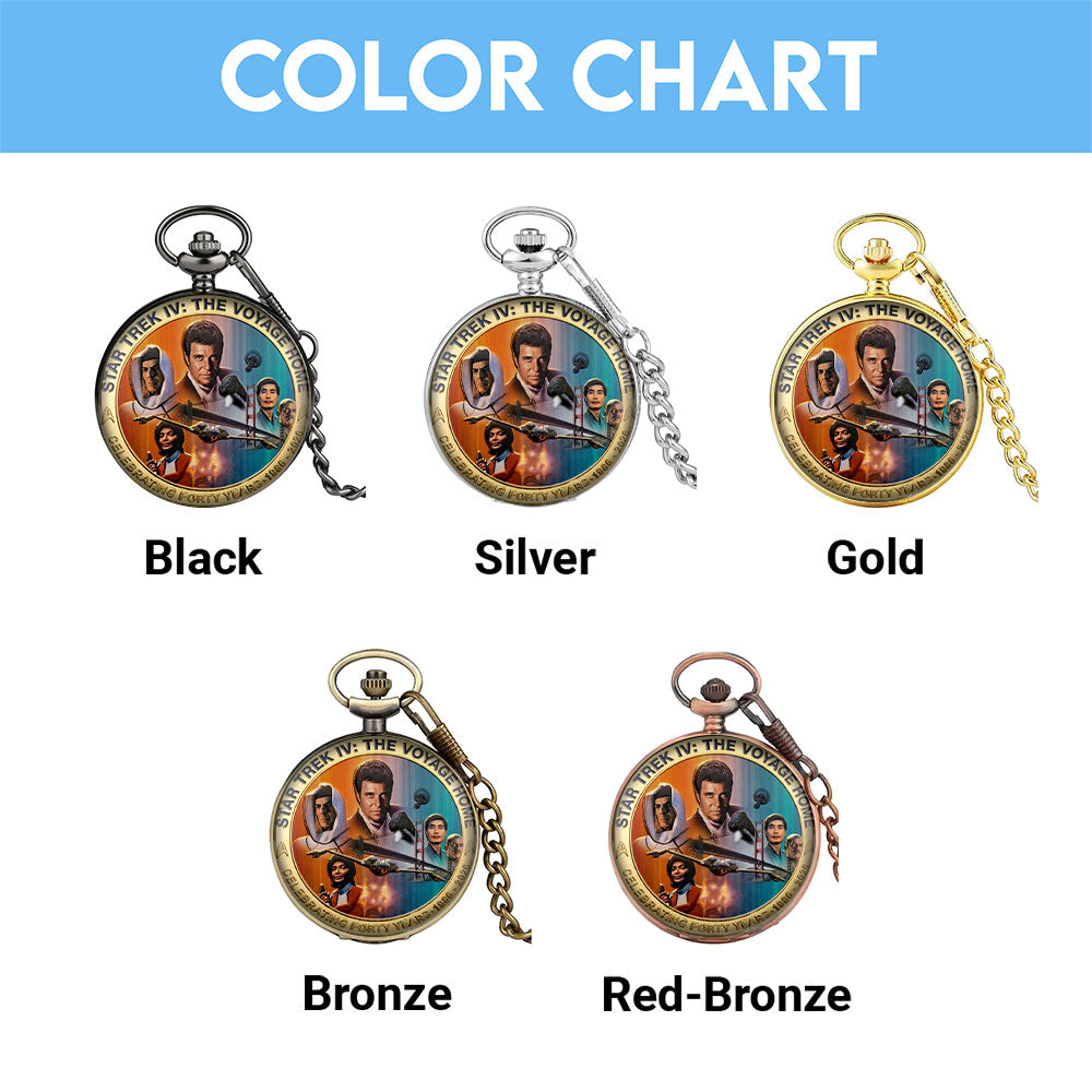 Star Trek IV: The Voyage Home Pocket Watch - TMTHU6437