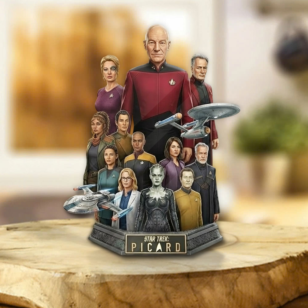 Star Trek: Picard Custom Shape Acrylic Plaque – TMTHU4093