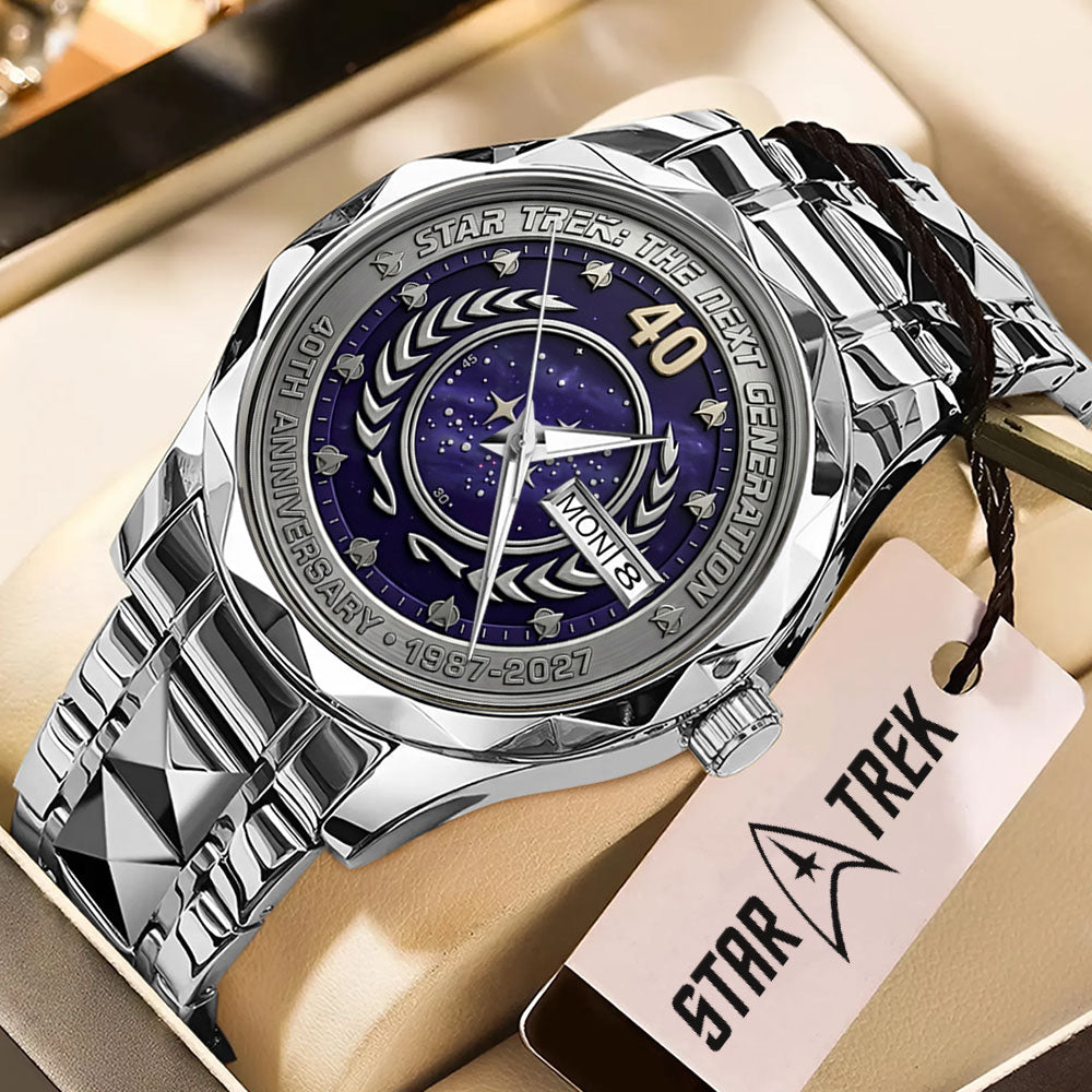 Star Trek: The Next Generation Alloy Luxury Quartz Watch - TMTHU6640