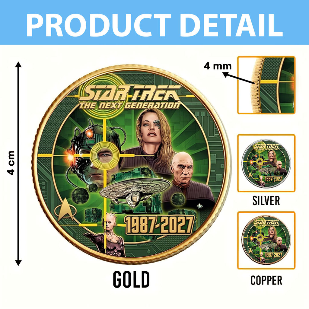 Star Trek: The Next Generation Commemorative Coin – TMTHU8128