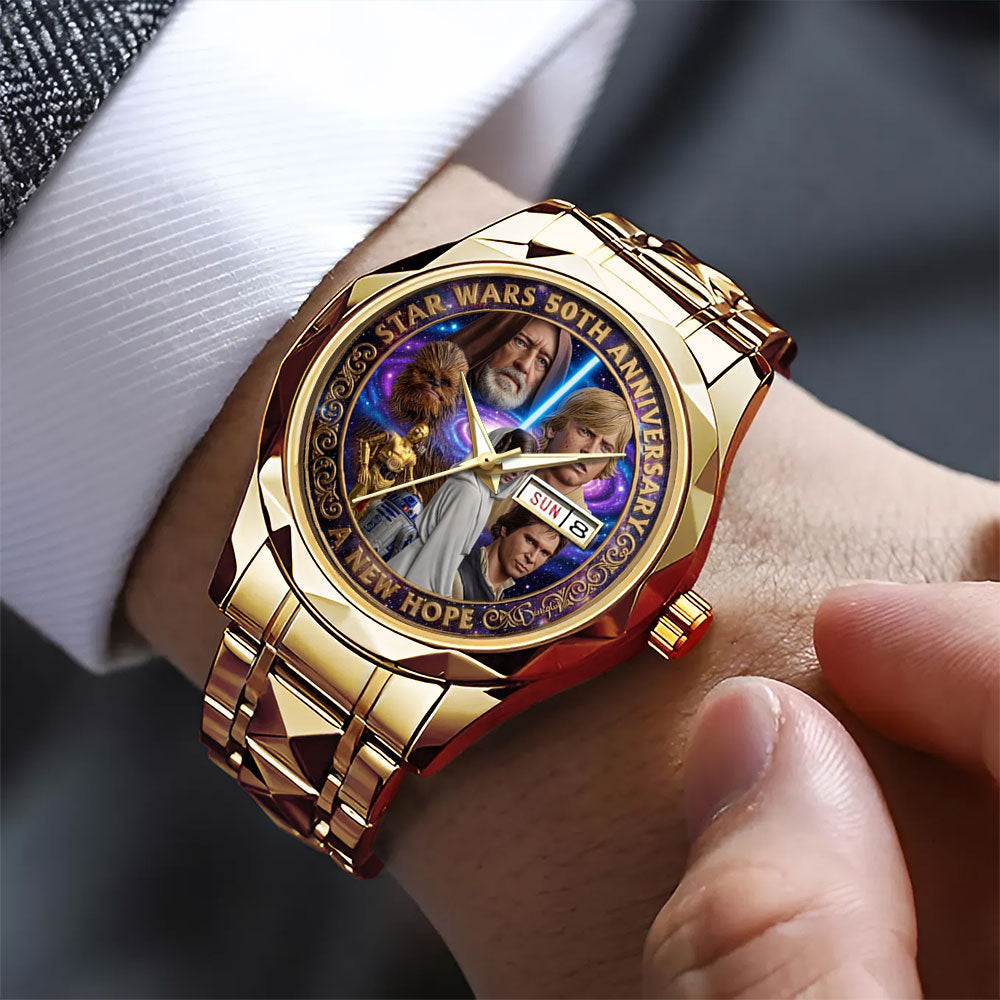Star Wars 50th Anniversary 2027 Alloy Luxury Quartz Watch - TMTHU5591