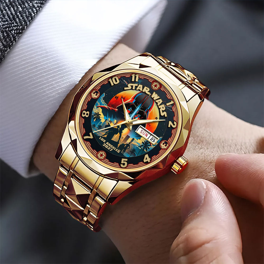 Star Wars 50th Anniversary 2027 Alloy Luxury Quartz Watch - TMTHU5678