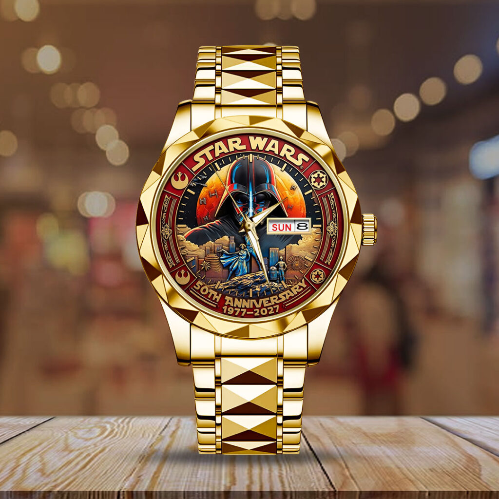 Star Wars 50th Anniversary 2027 Alloy Luxury Quartz Watch - TMTHU6086
