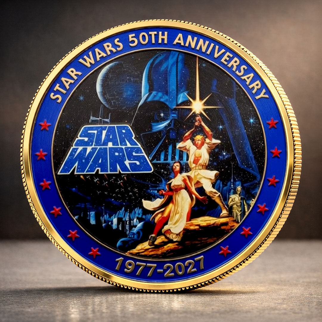Star Wars 50th Anniversary 2027 Commemorative Coin – TMTHU5605