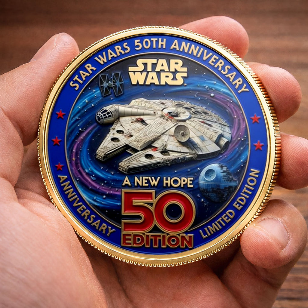 Star Wars 50th Anniversary 2027 Commemorative Coin – TMTHU5605