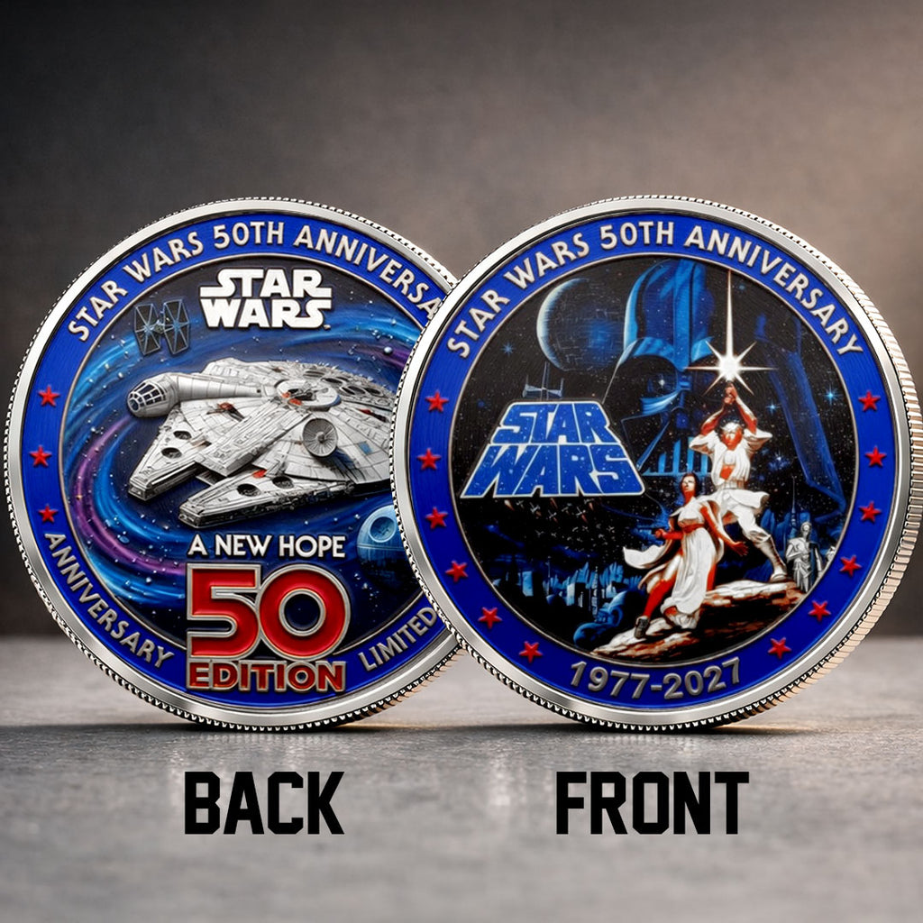 Star Wars 50th Anniversary 2027 Commemorative Coin – TMTHU5605