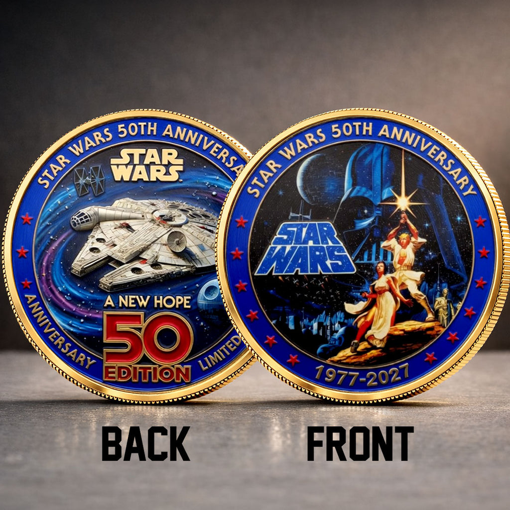 Star Wars 50th Anniversary 2027 Commemorative Coin – TMTHU5605