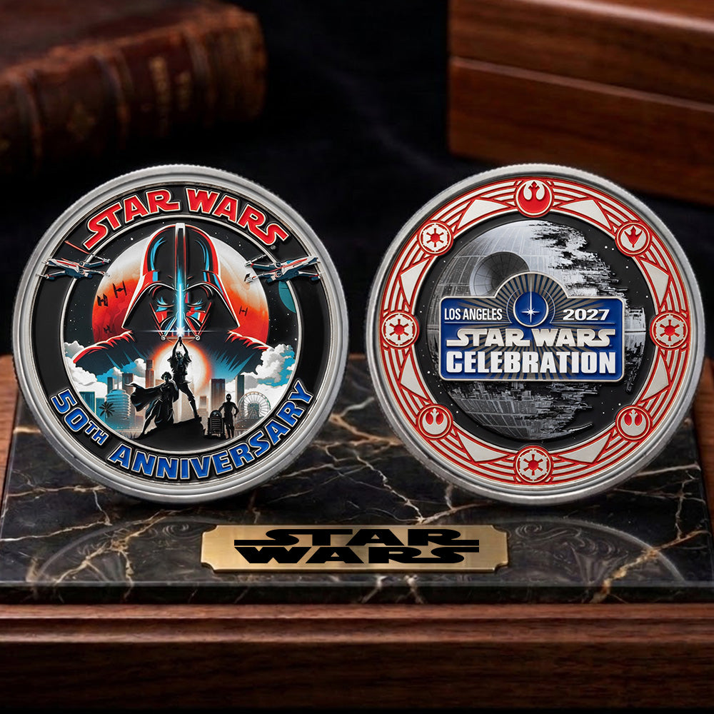 Star Wars 50th Anniversary 2027 Commemorative Coin – TMTHU6097