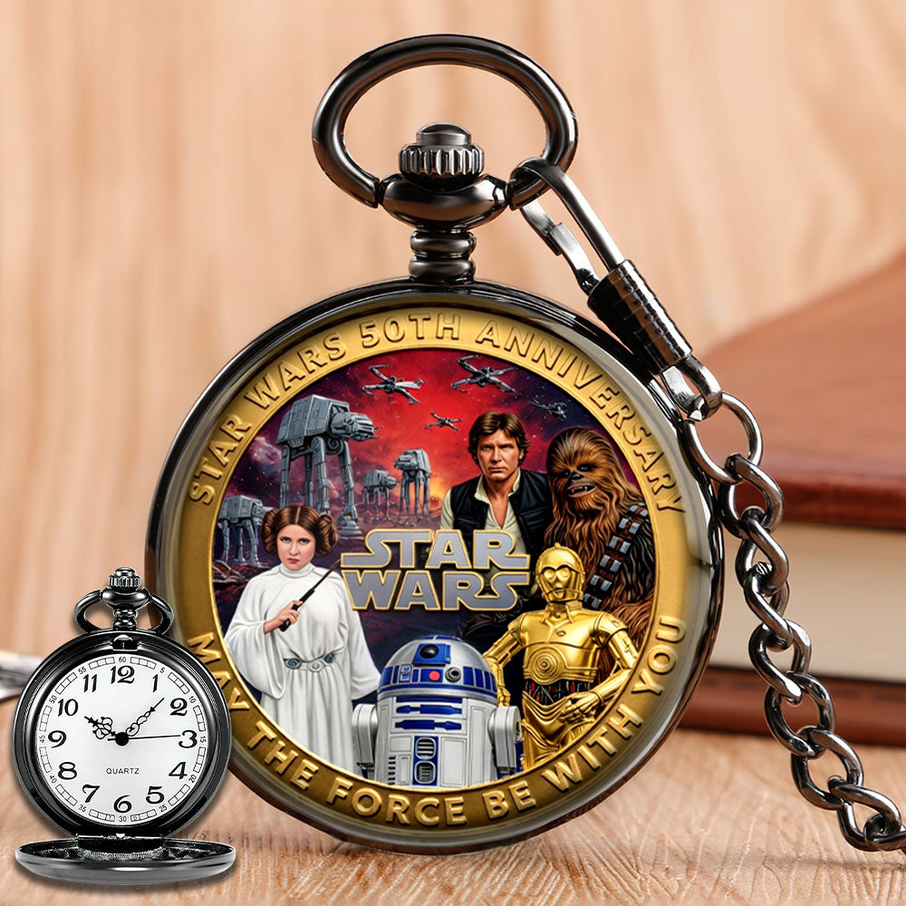 Star Wars 50th Anniversary 2027 Pocket Watch - TMTHU5583