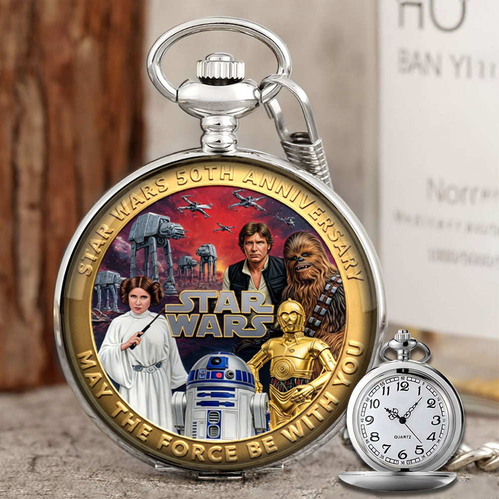 Star Wars 50th Anniversary 2027 Pocket Watch - TMTHU5583