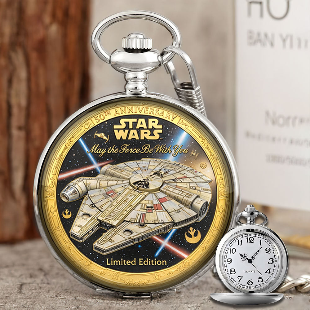 Star Wars 50th Anniversary 2027 Pocket Watch - TMTHU5586