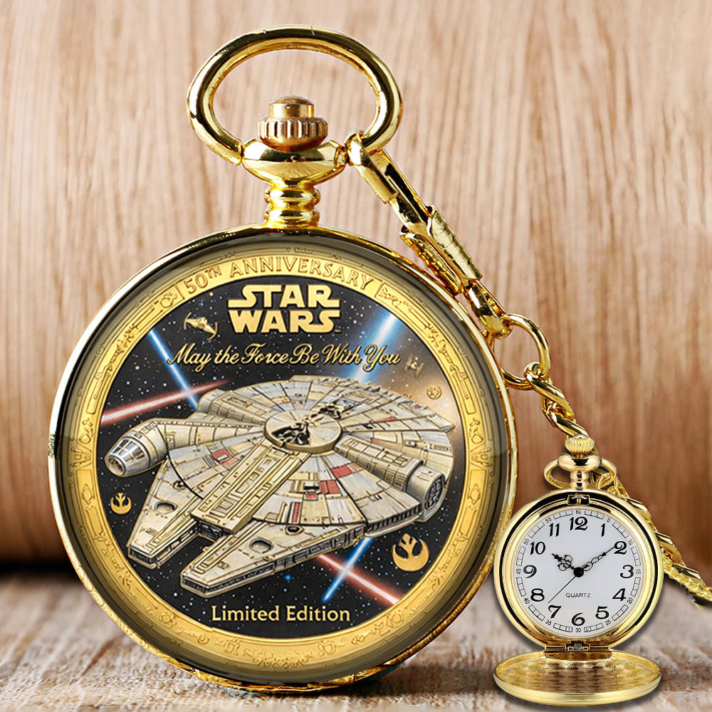 Star Wars 50th Anniversary 2027 Pocket Watch - TMTHU5586