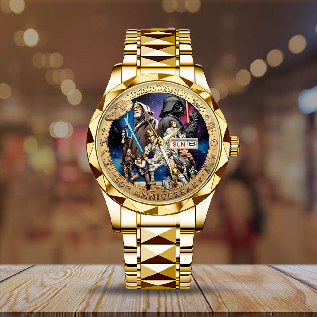 Star Wars 50th Anniversary Alloy Luxury Quartz Watch - TMTHU4647