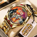 Star Wars 50th Anniversary Alloy Luxury Quartz Watch - TMTHU4869