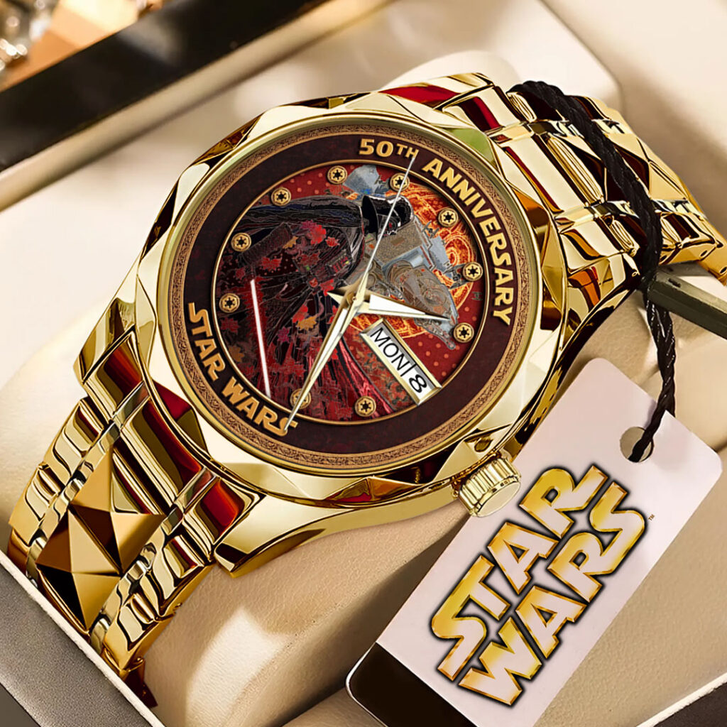 Star Wars 50th Anniversary Alloy Luxury Quartz Watch - TMTHU5603