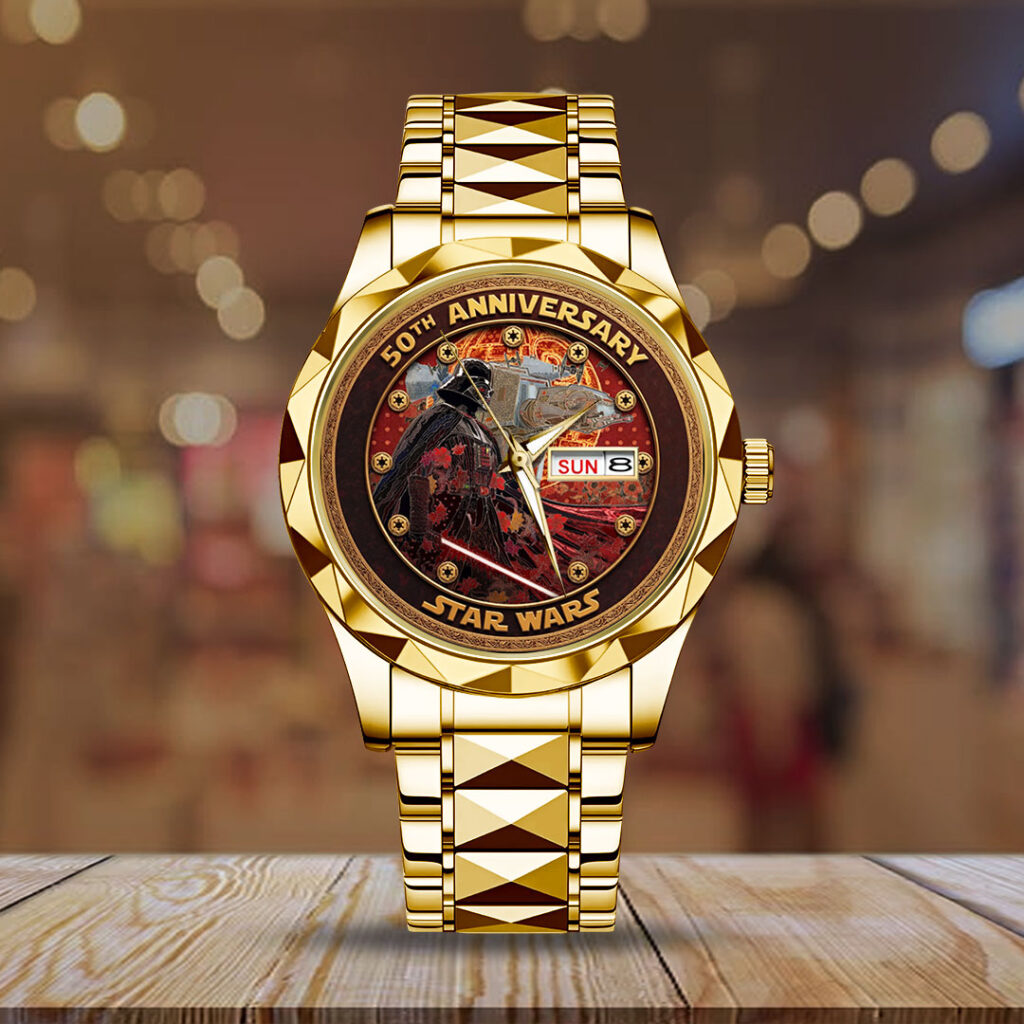 Star Wars 50th Anniversary Alloy Luxury Quartz Watch - TMTHU5603