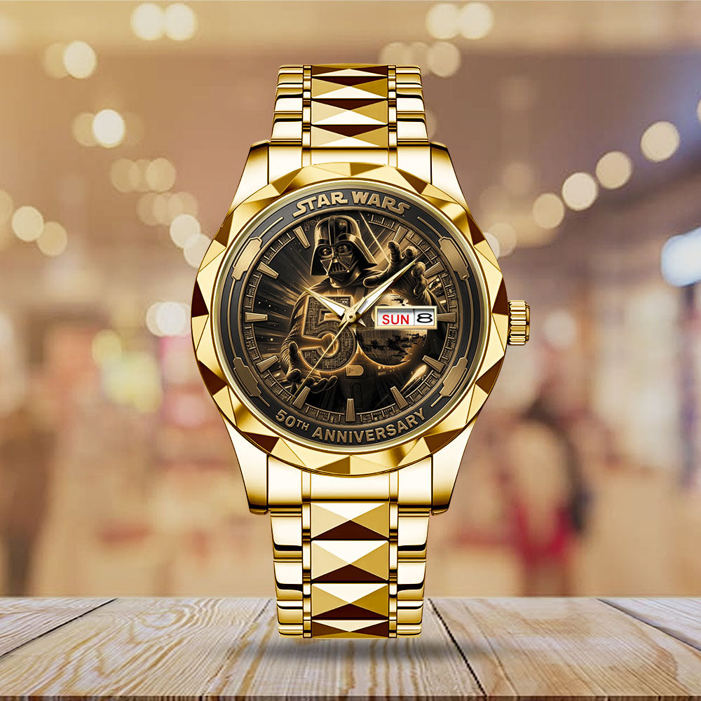 Star Wars 50th Anniversary Alloy Luxury Quartz Watch - TMTHU6666
