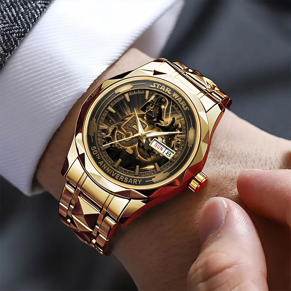 Star Wars 50th Anniversary Alloy Luxury Quartz Watch - TMTHU6666