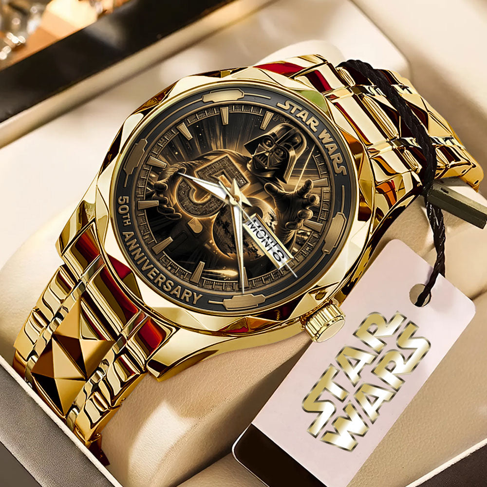 Star Wars 50th Anniversary Alloy Luxury Quartz Watch - TMTHU6666