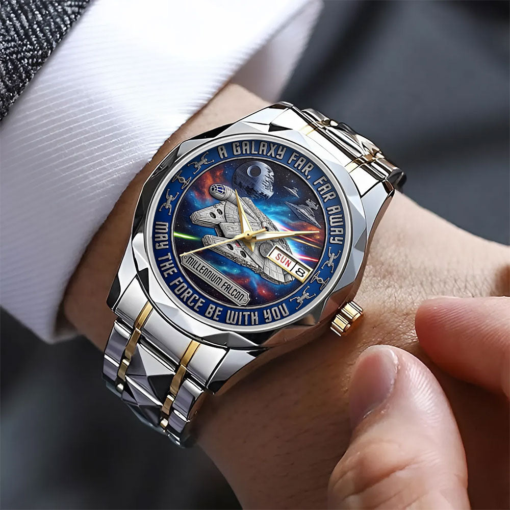Star Wars 50th Anniversary Alloy Luxury Quartz Watch - TANTN22578