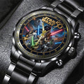 Star Wars 50th Anniversary Black Stainless Steel Watch - TMTHU7408