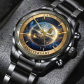 Star Wars 50th Anniversary Black Stainless Steel Watch - TMTHU7643