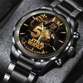 Star Wars 50th Anniversary Black Stainless Steel Watch - TMTHU6680