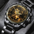 Star Wars 50th Anniversary Black Stainless Steel Watch - TMTHU6850
