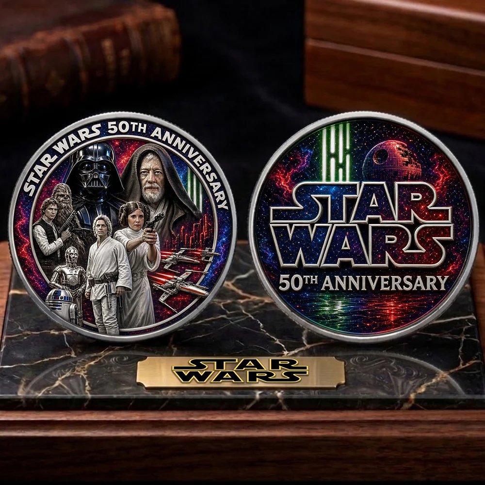 Star Wars 50th Anniversary Commemorative Coin – TMTHU10097