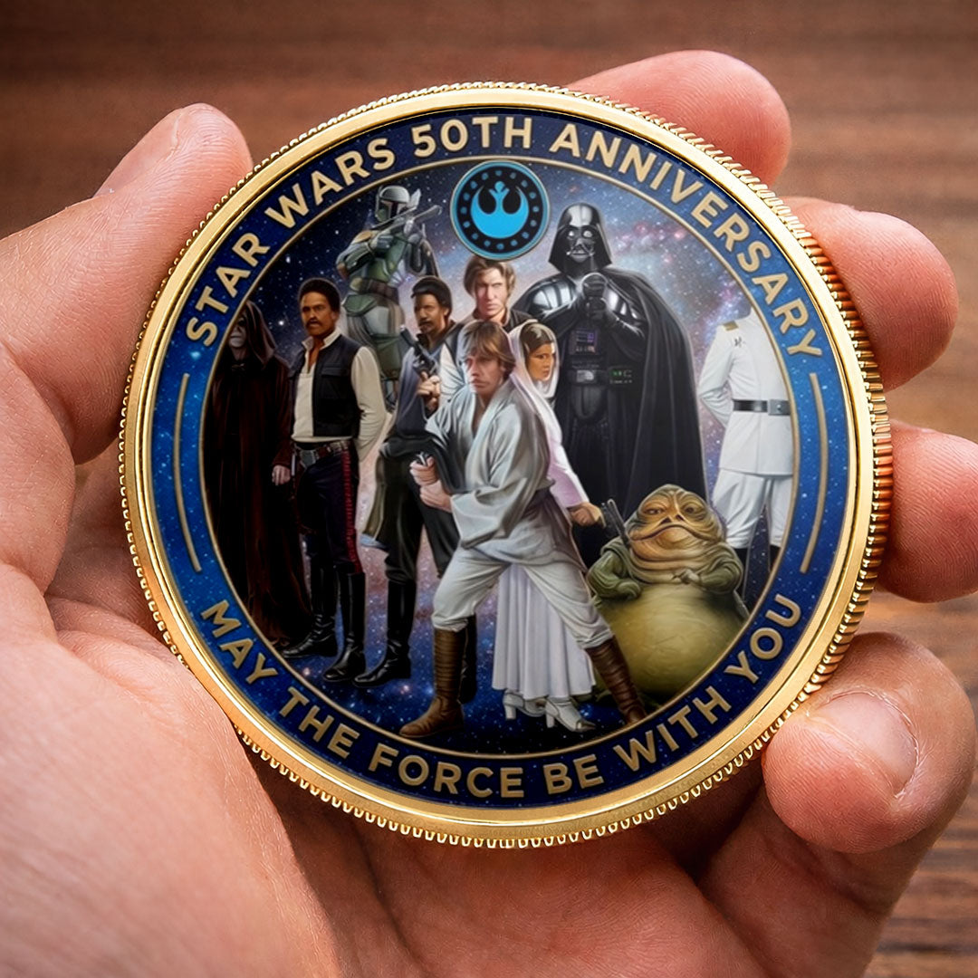 Star Wars 50th Anniversary Commemorative Coin – TMTHU5878