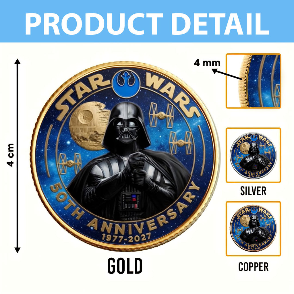 Star Wars 50th Anniversary Commemorative Coin – TMTHU5878