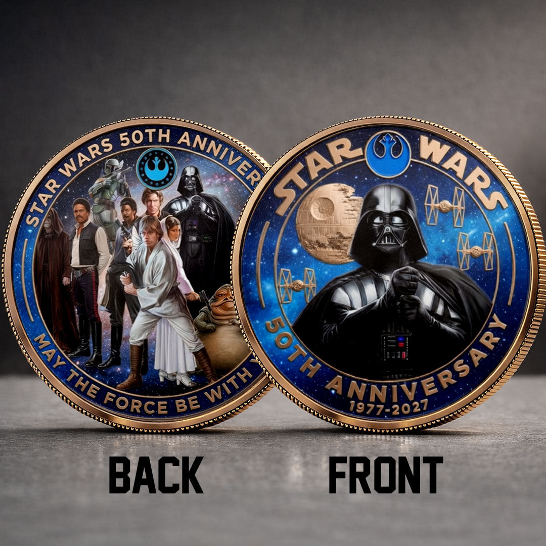 Star Wars 50th Anniversary Commemorative Coin – TMTHU5878